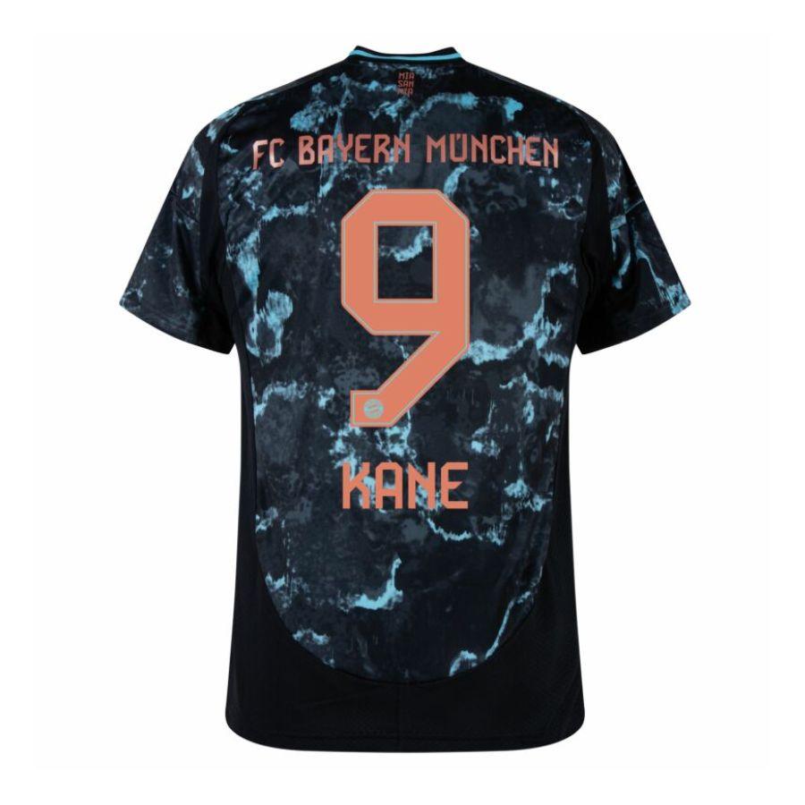 Bayern München Harry Kane Away Fan Jersey 2024/25 Patches UCL UEFA Foundation (Official Printing)