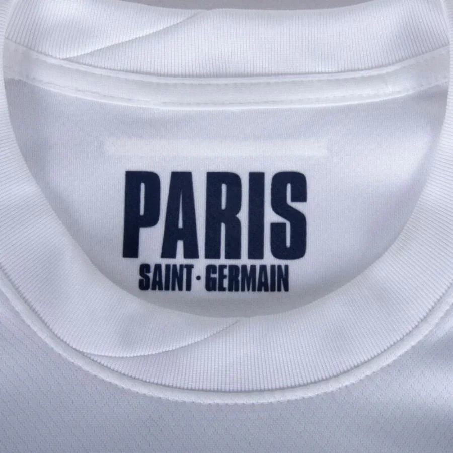 Paris Saint-Germain Kvaratskhelia 7 Fan Jersey Away 2024/25 Patches UCL UEFA Foundation (Official Printing)