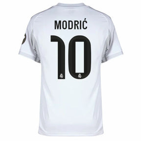 Real Madrid Modric 10 Home Fan Jersey 2025/26 Patch Club World Cup