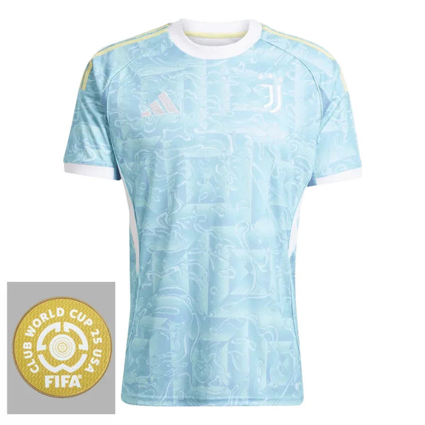 Juventus Away Fan Jersey 2025/26 Patch Club World Cup