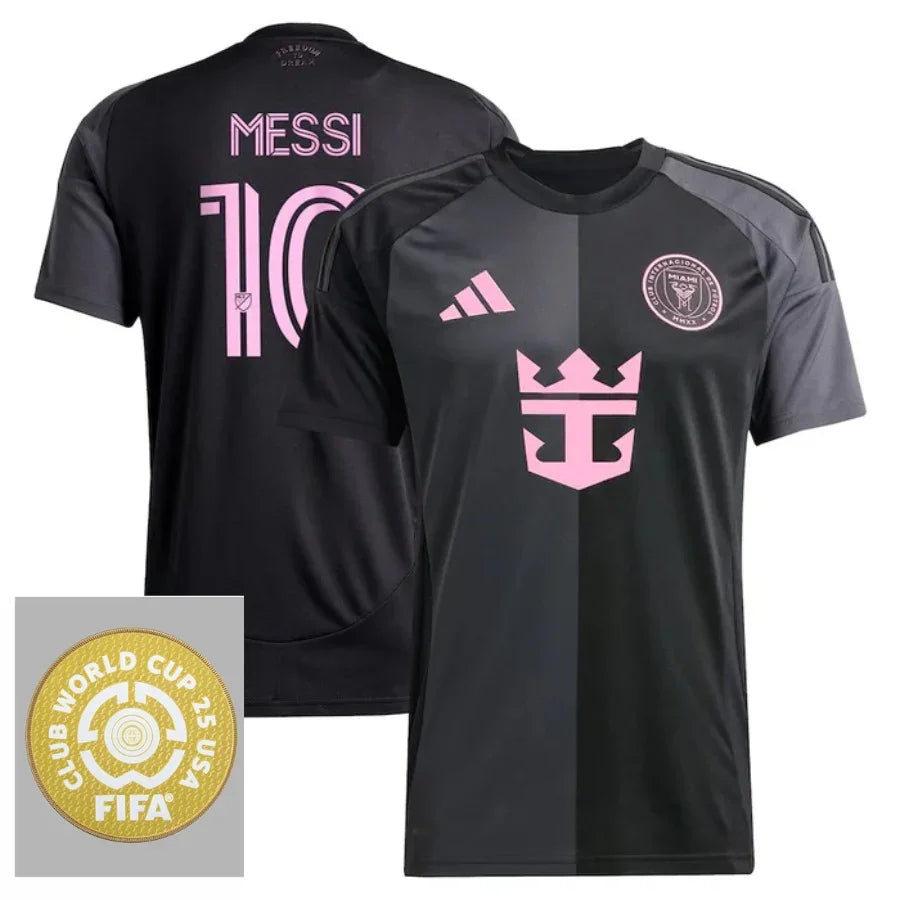 Inter Miami Messi 10 Away Fan Jersey 2025/26 Patch Club World Cup