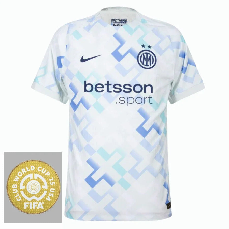 Inter Milan Away Fan Jersey 2025/26 Patch Club World Cup