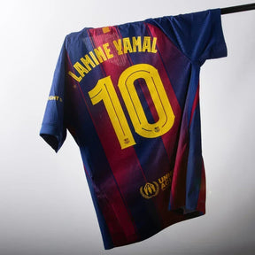 Barcelona Lamine Yamal 10 Home Authentic Player 2025/26 Dri-Fit ADV Match - La Liga Patch
