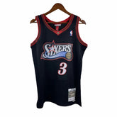 Philadelphia 76ers Allen Iverson 2000-01 Edition NBA Jersey - Black