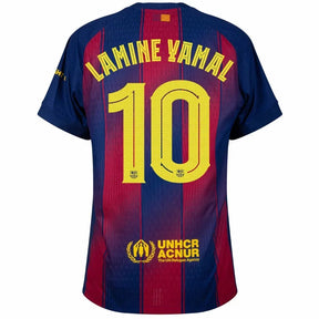 Barcelona Lamine Yamal 10 Home Authentic Player 2025/26 Dri-Fit ADV Match - La Liga Patch