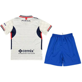 Kids Kit Cruz Azul Away Fan Jersey 2025/26