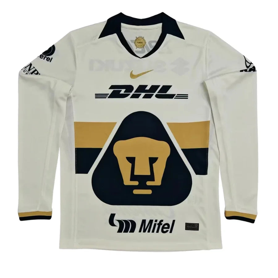 Pumas Home Fan Jersey Long Sleeve 2025/26