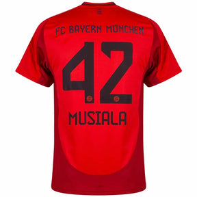 Bayern Munich MUSIALA #42 Home Fan Jersey 2024/25