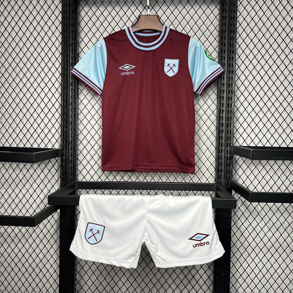 Kit infantil West Ham local 24/25 