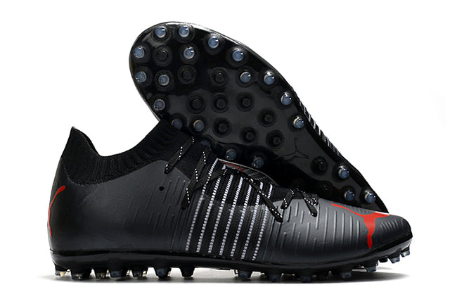 Football Boot Society Future Z FG Black/Red - Low