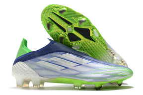 Botas de fútbol Campo X SpeedFlow FG verde/azul