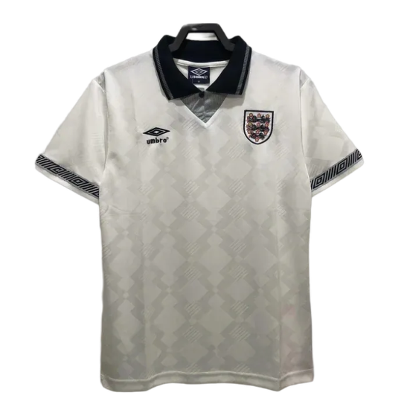 Camisa Home da Inglaterra 1990 I - Versão Retro