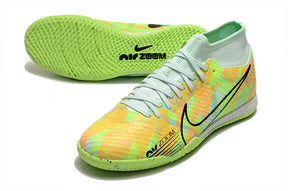 Botas de fútbol sala Air Zoom Superfly 9 TF - Verde - Caña alta