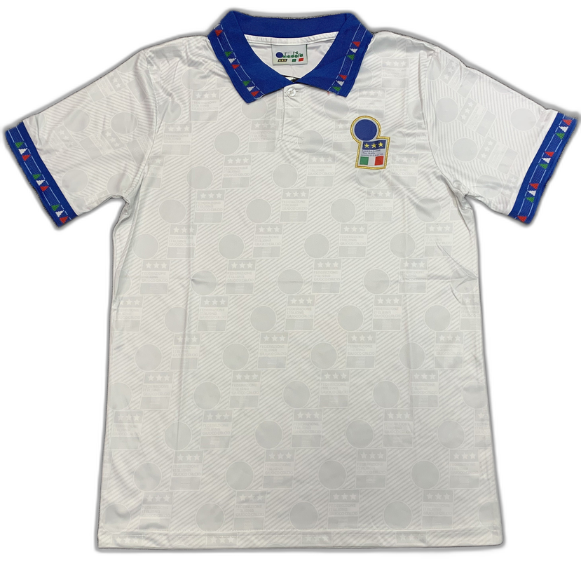 Camisa reserva da Itália 1994 II - Versão retrô