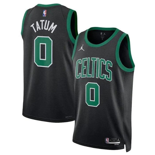 Jayson Tatum Boston Celtics 2023 Statement Edition NBA Jersey- Black