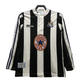 Newcastle United 95/97 I Home Jersey - Long Sleeve Retro Version